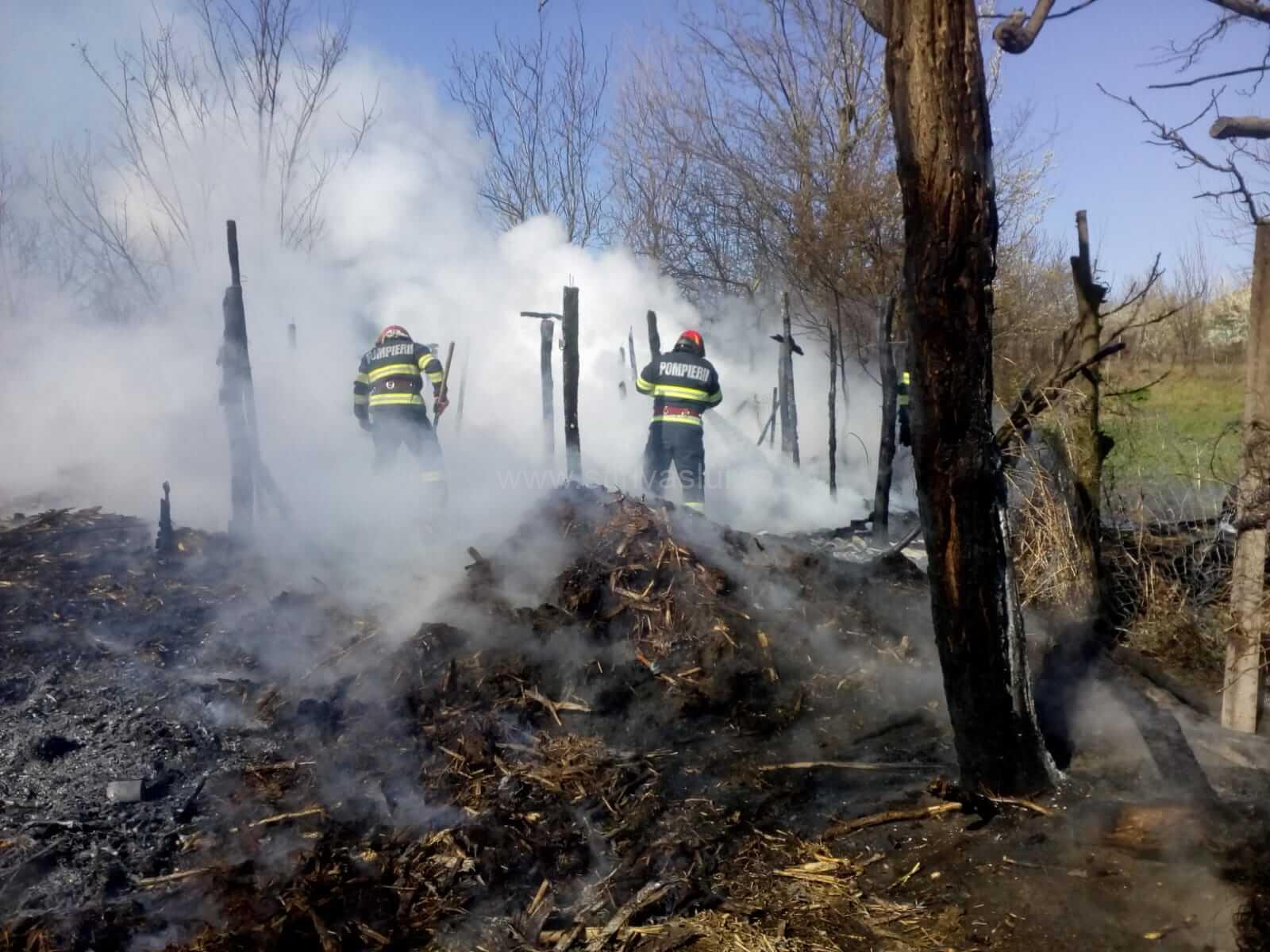 Grivița: Incendiu în localitatea Odaia Bursucani