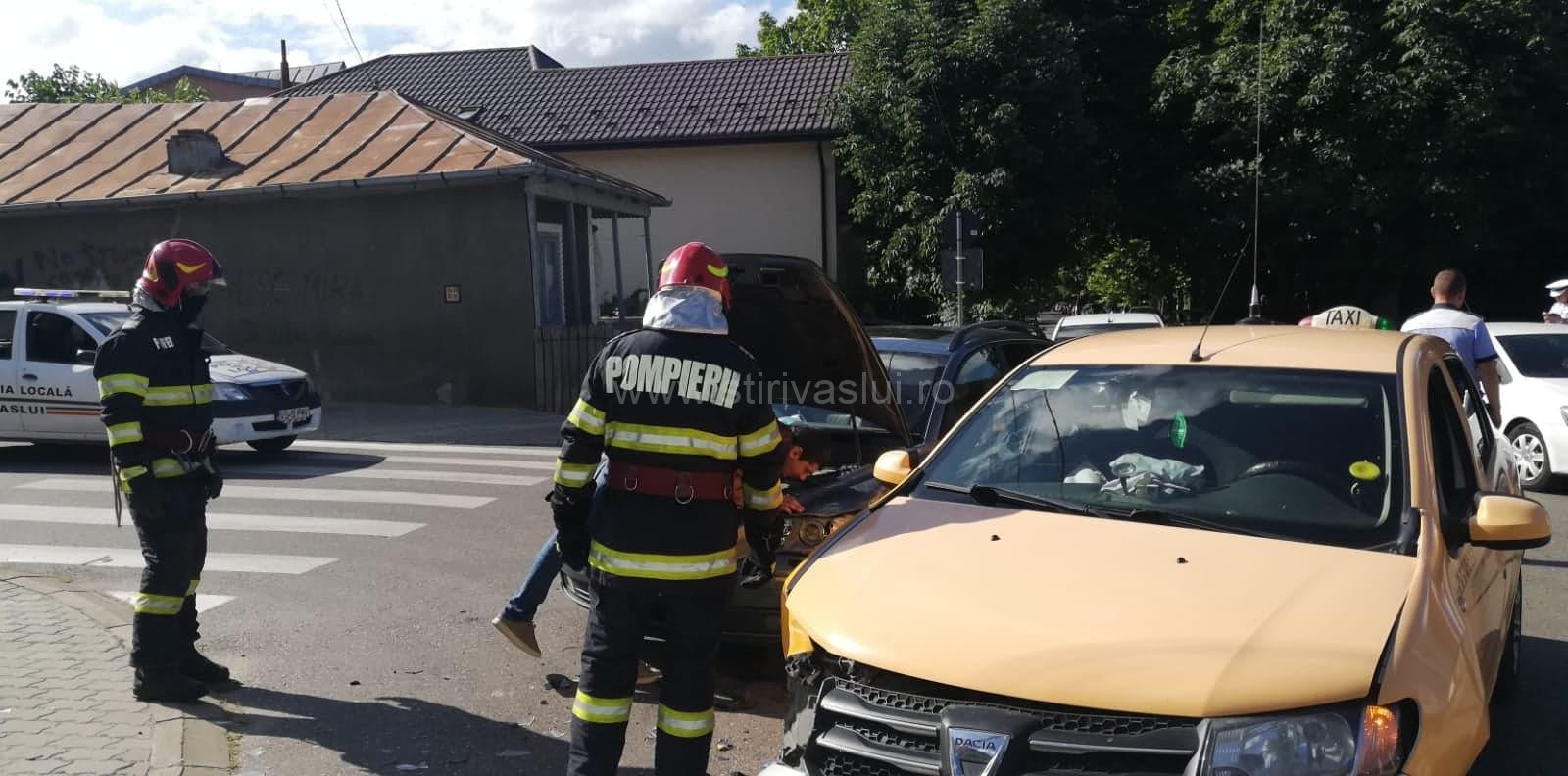 Accident rutier în municipiul Vaslui