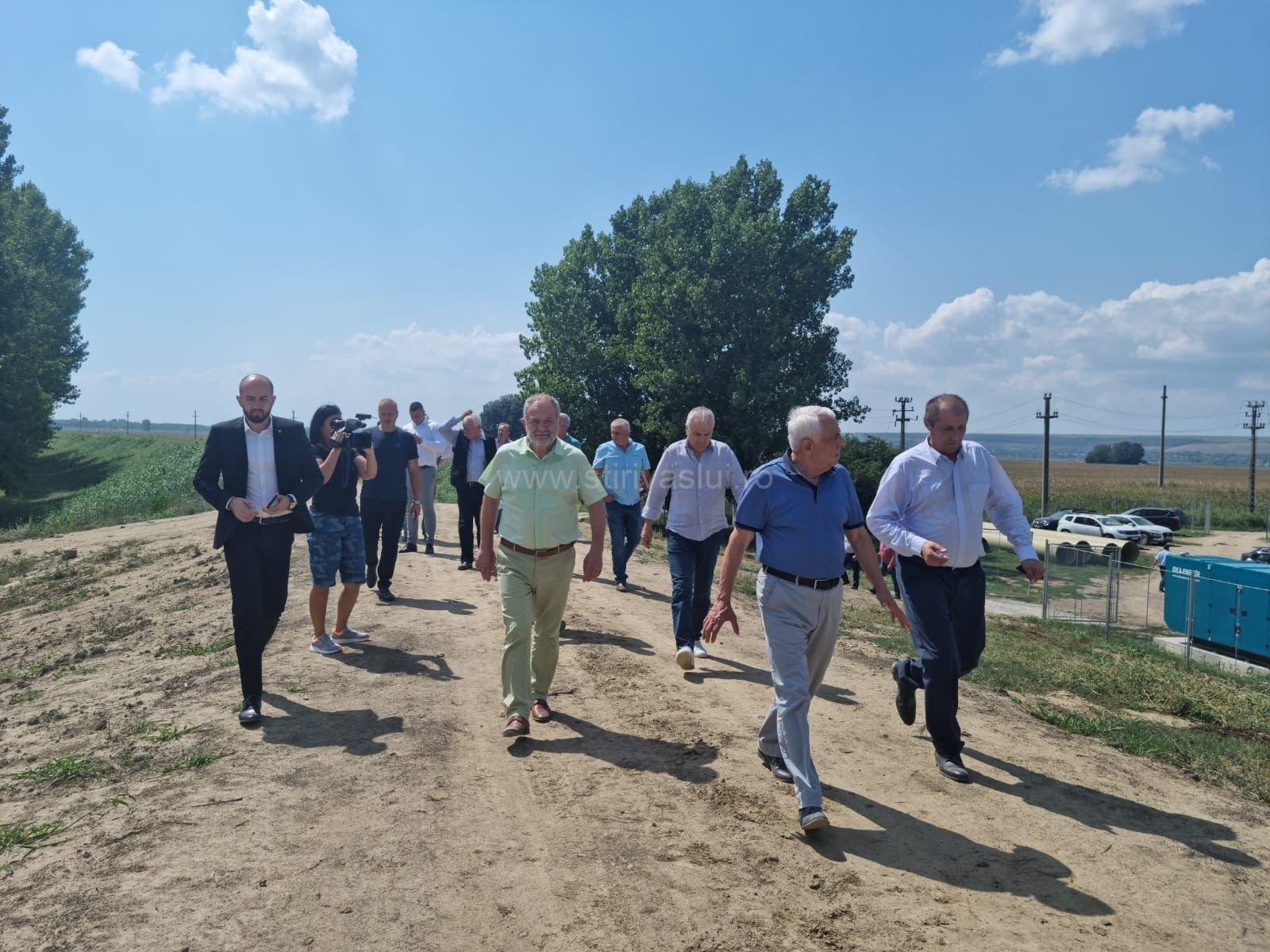 Ministrul Agriculturii, Petre Daea, a vizitat amenajarea Albița-Fălciu