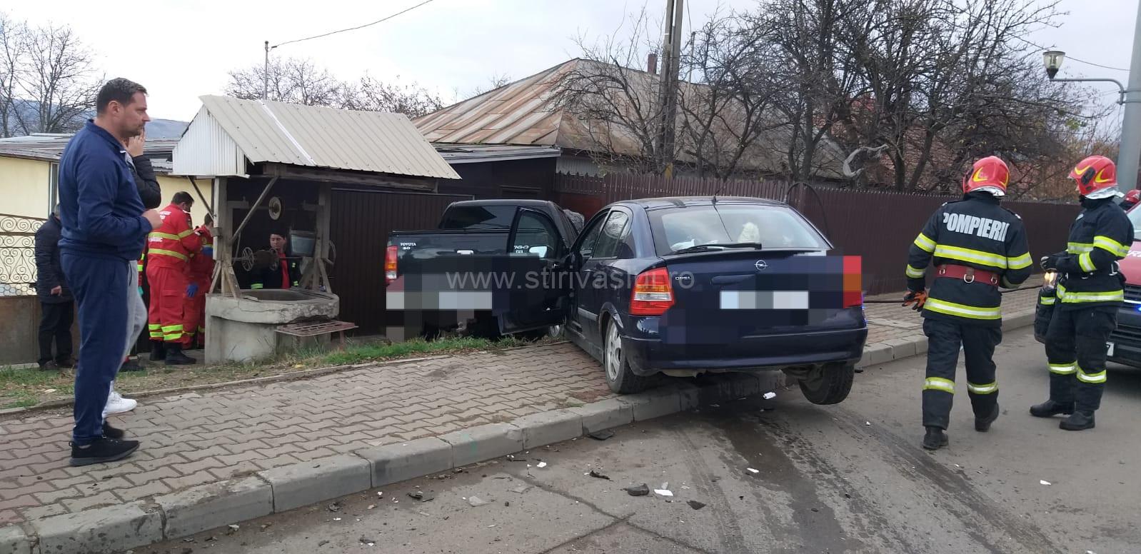 Accident rutier în cartierul Moara Grecilor din Vaslui