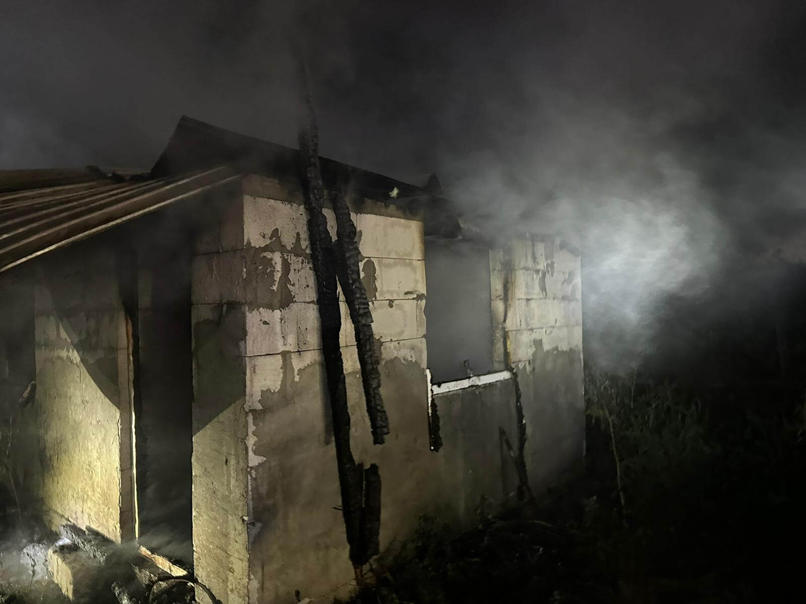Incendiu la Pribești, comuna Codăești